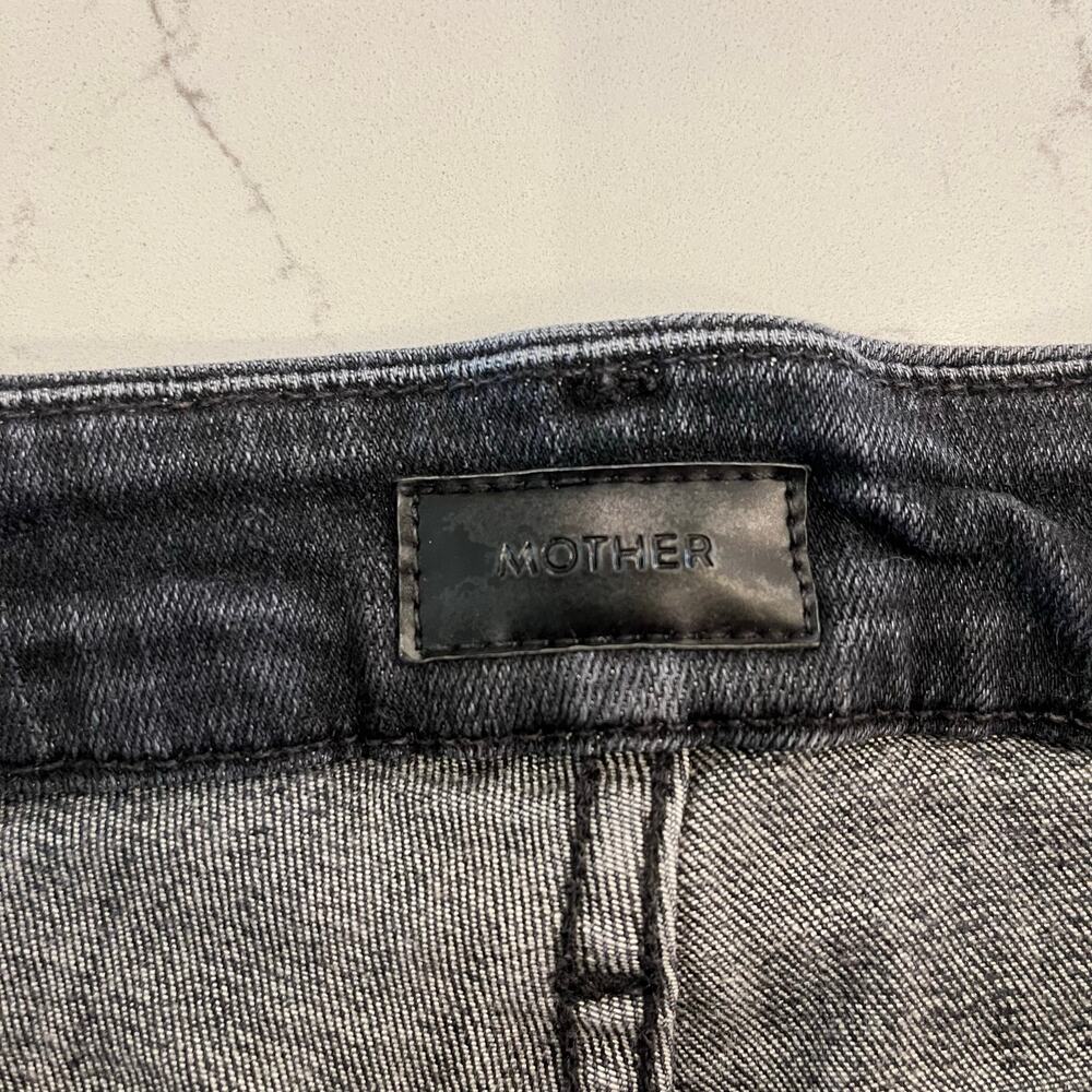 Mother Denim Undone‎ Hem Looker Ankle Jeans in Stealing Shadows size 28 - Picture 7 of 14